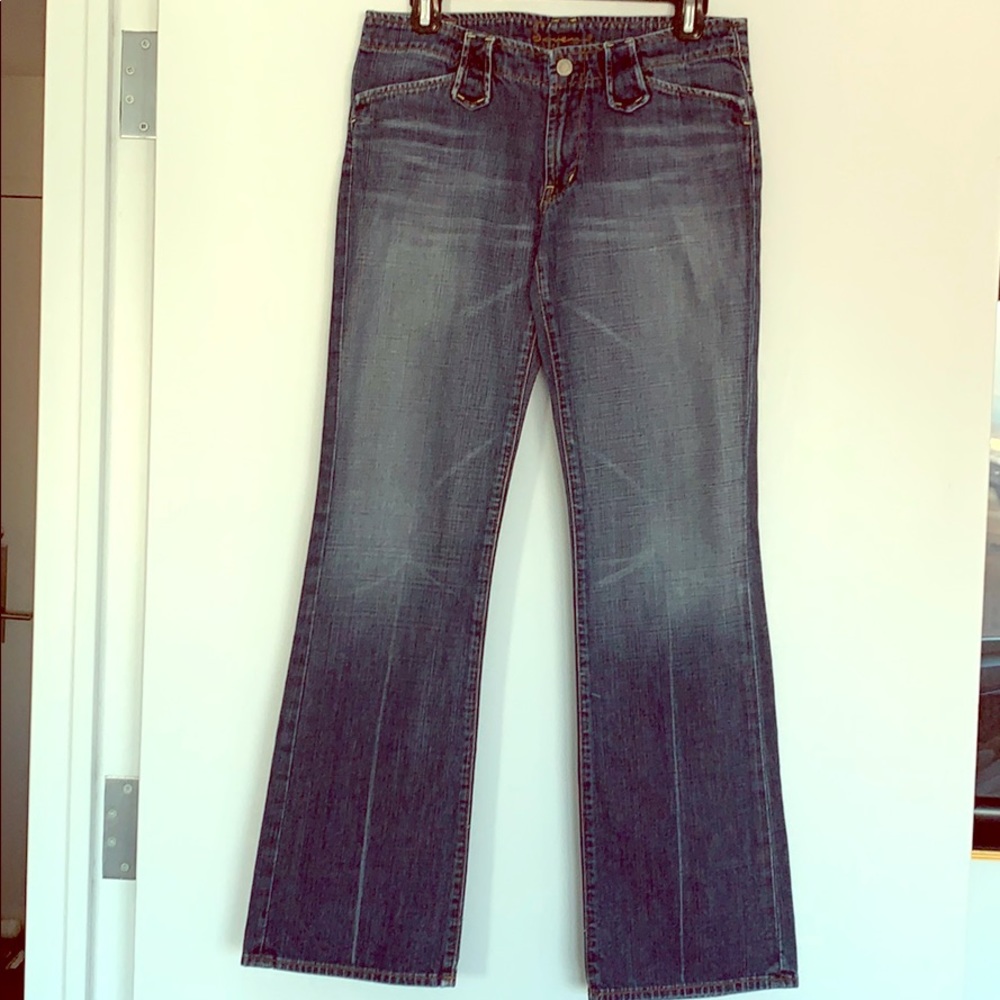 Seven 7 For All Mankind Jeans - low rise, boot cut